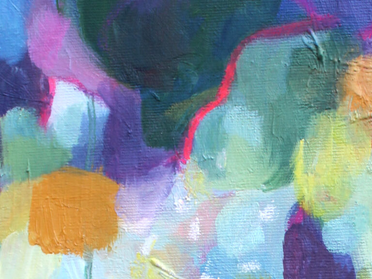 Detail_Ölmalerei Rainforest 5