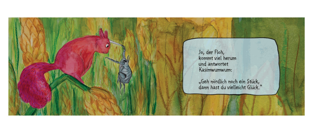 Blick ins Buch "Das Einhörnchen Kasimwumwum" 4