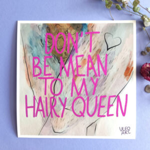 Web verkleinerung Hairy Queen