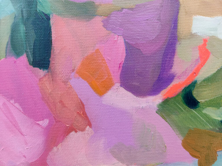 Everywhere I go I see flowers Detail 3